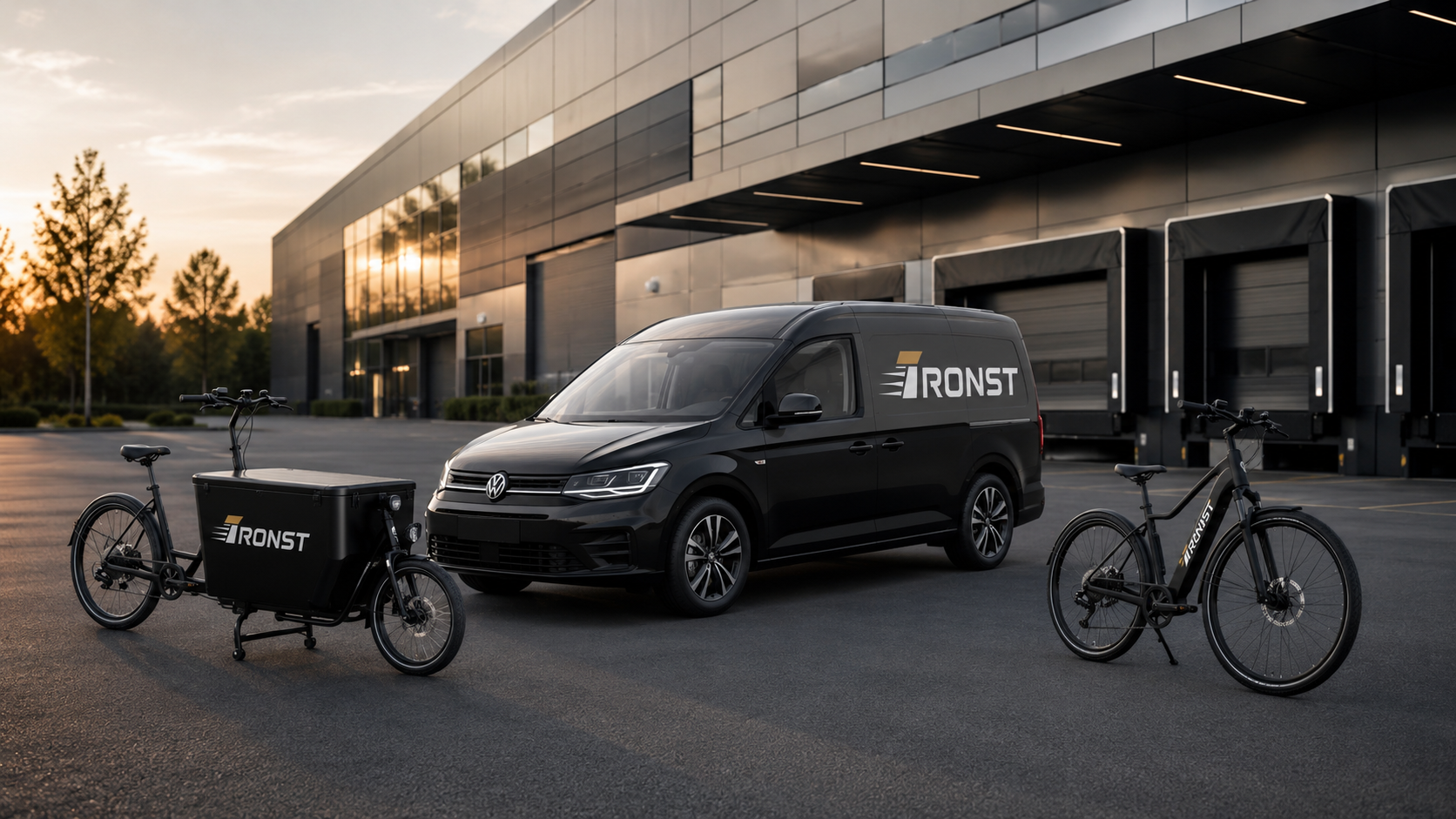 IRONST Team und LKW